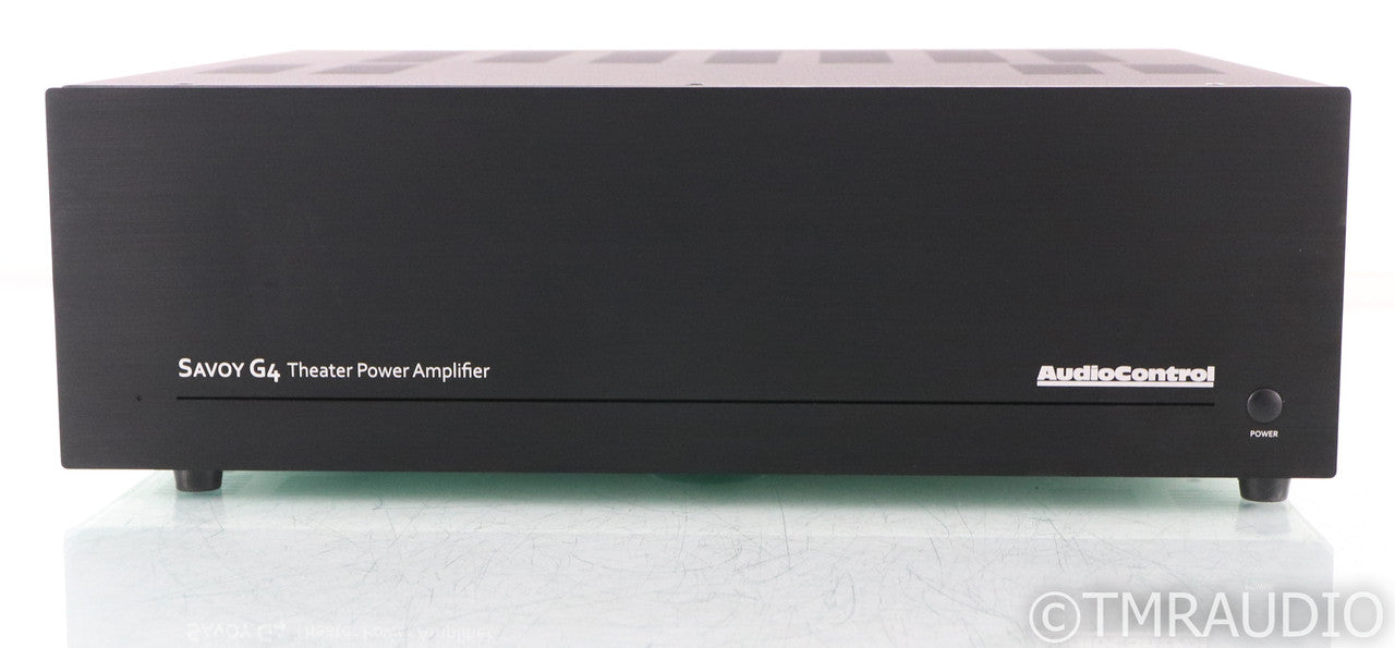 AudioControl Savoy G4 7-Channel Power Amplifier; G-4; Black