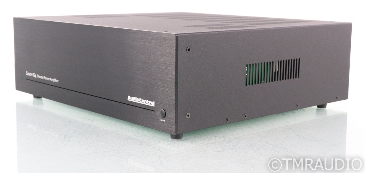AudioControl Savoy G4 7-Channel Power Amplifier; G-4; Black