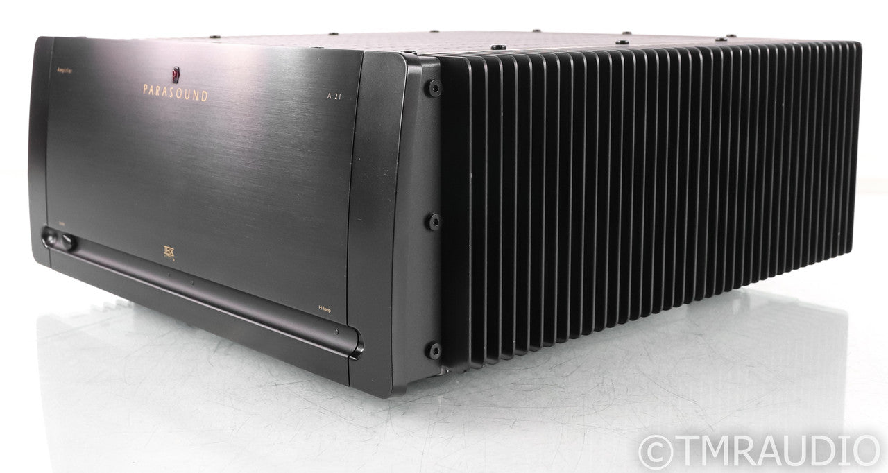 Parasound A21 Stereo Power Amplifier; A-21; Black; A-21; Black