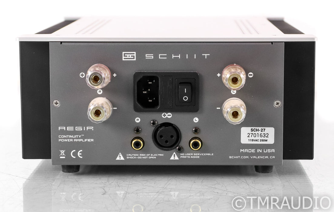 Schiit Aegir Stereo / Mono Power Amplifier; Single; Silver