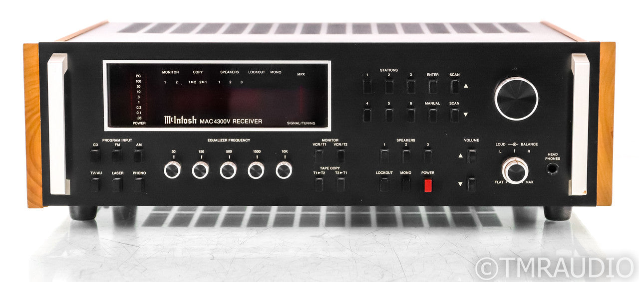 McIntosh MAC4300V Vintage Stereo FM / AM Receiver; MAC 4300V; Remote