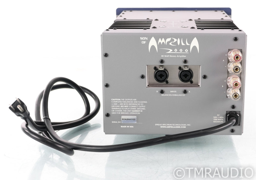 Spread Spectrum Technologies Son of Ampzilla 2000 Stereo Power Amplifier; V1; SST