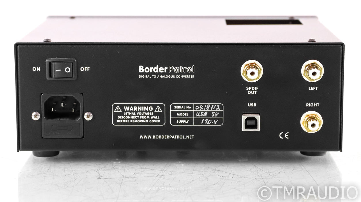 Border Patrol USB SE Tube USB DAC; D/A Converter; Silver