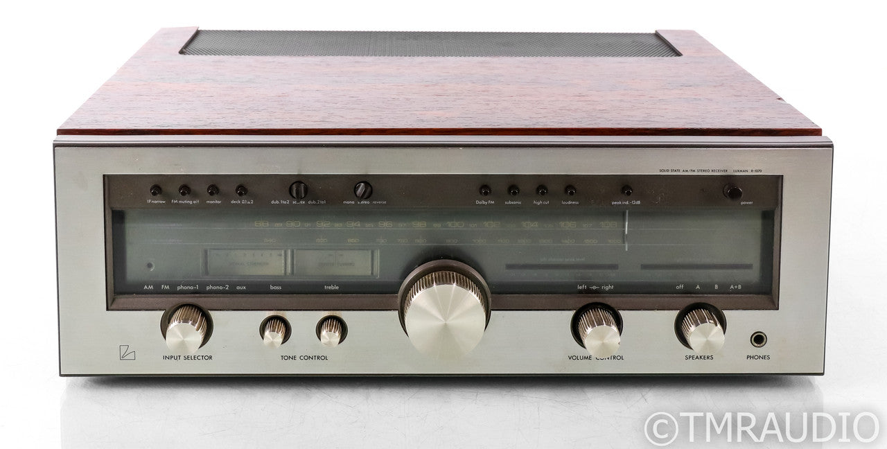 Luxman R-1070 Vintage FM / AM Stereo Receiver; R1070; AS-IS (Bad Output)