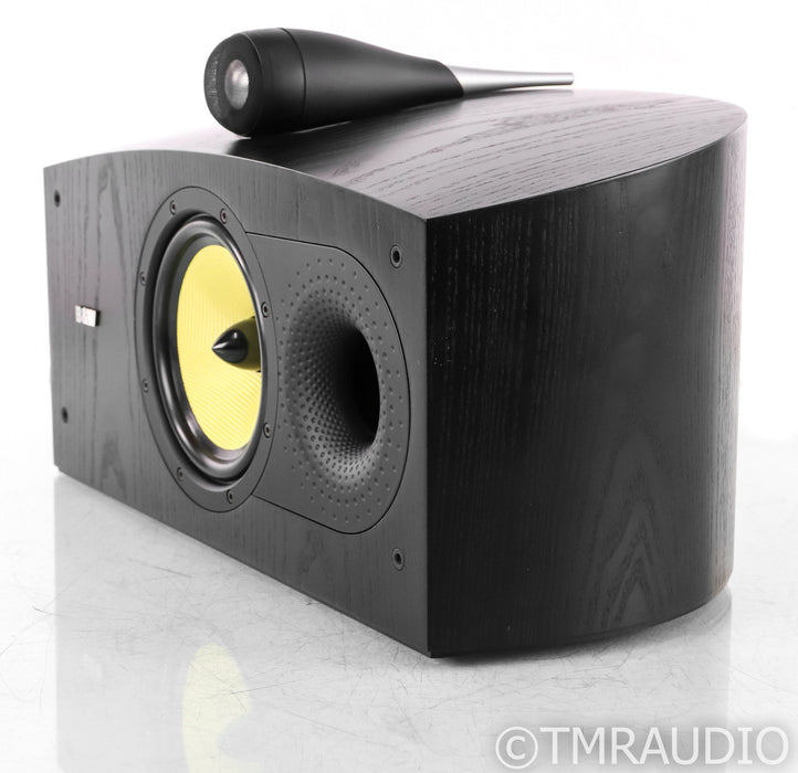 B&W Nautilus HTM2 Center Channel Speaker; HTM-2; Single; Black Ash