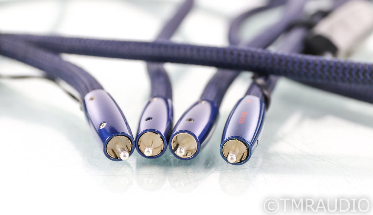AudioQuest Water RCA Cables; 3m Pair Interconnects; 72v DBS
