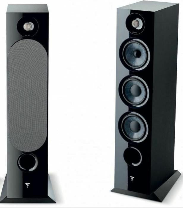 Focal Chora 826 Floorstanding Speakers; Black Pair (Open Box)