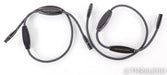 Transparent RBL1 Reference XLR Cables; 1m Pair Balanced Interconnects; HI Z