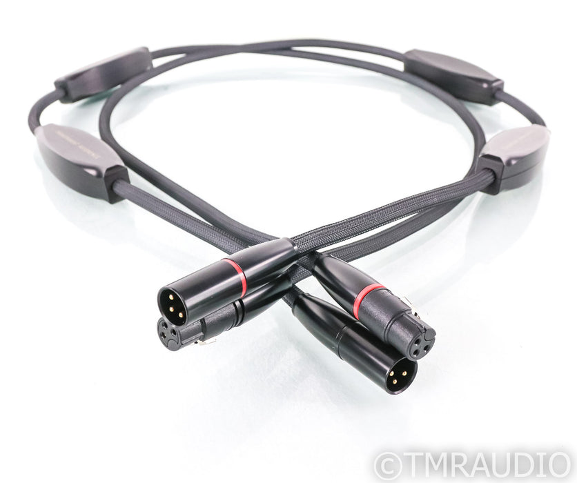 Transparent RBL1 Reference XLR Cables; 1m Pair Balanced Interconnects; HI Z