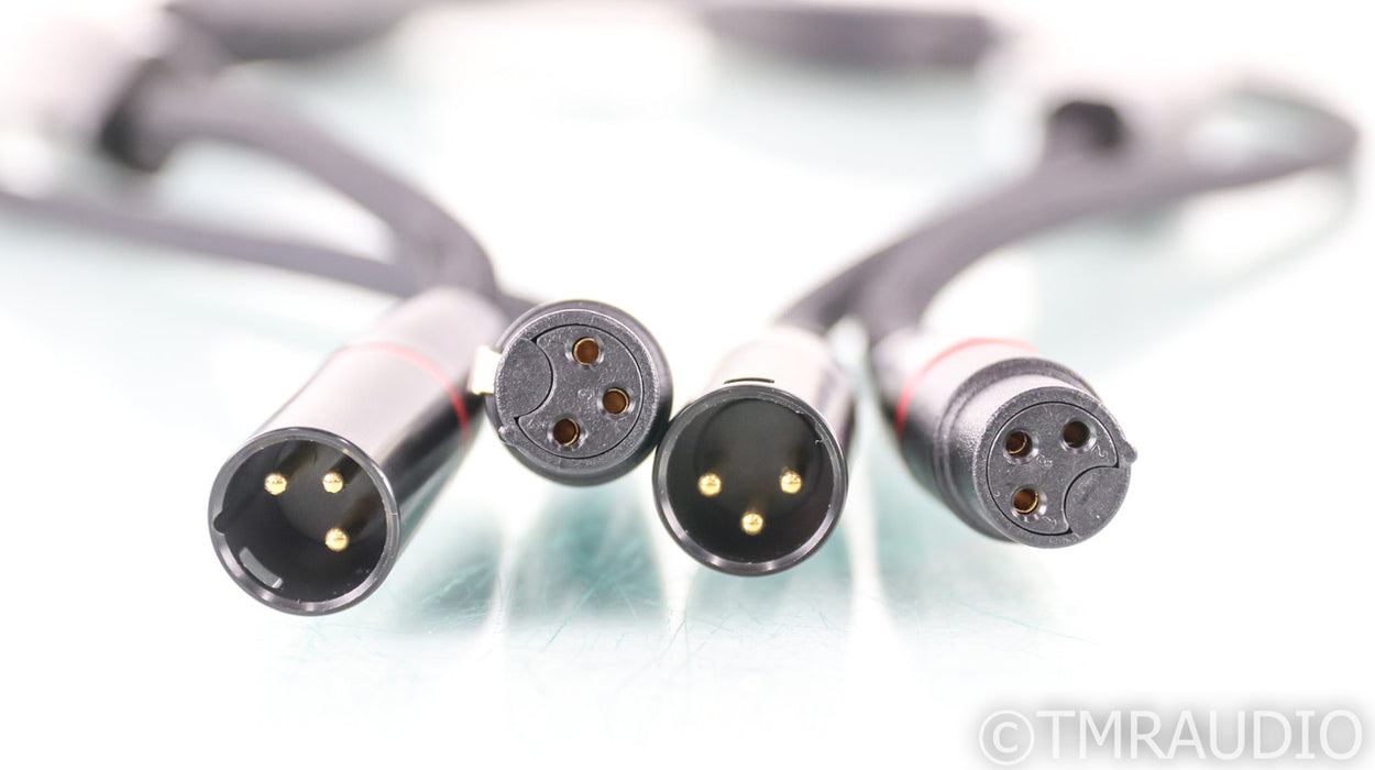 Transparent RBL1 Reference XLR Cables; 1m Pair Balanced Interconnects; Lo Z