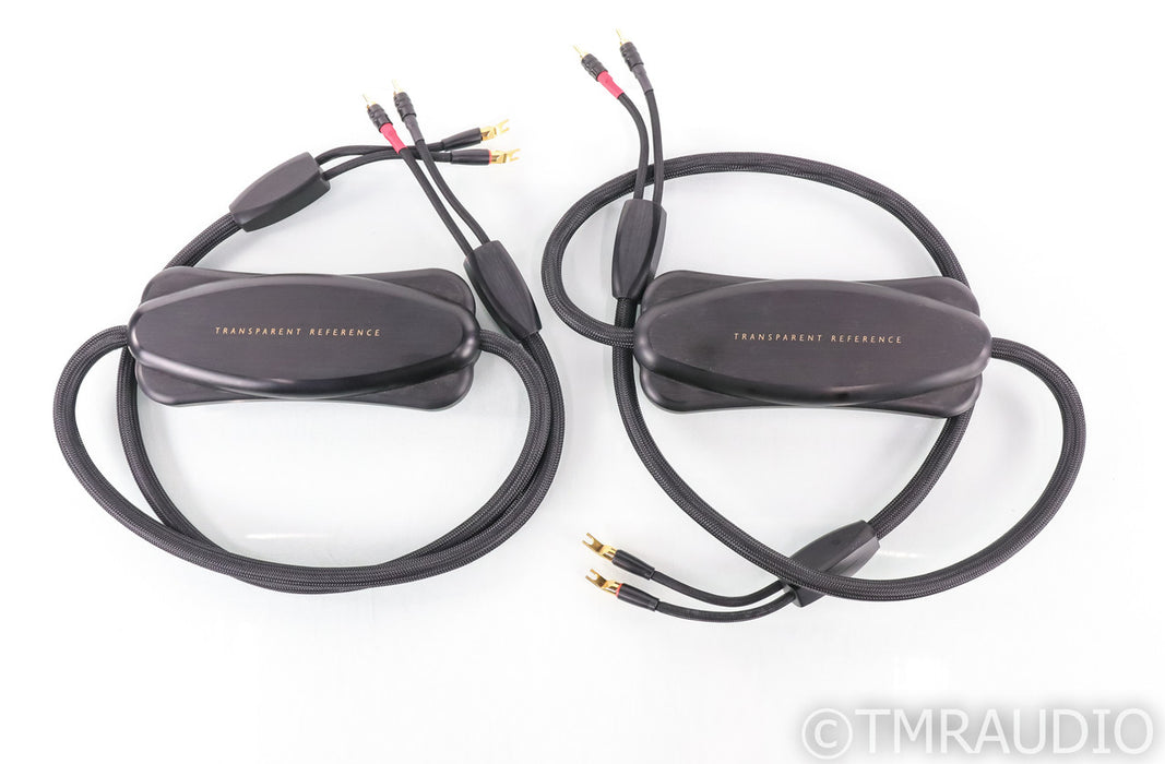 Transparent RSC8 Reference Speaker Cables; 8ft Pair; HI Z