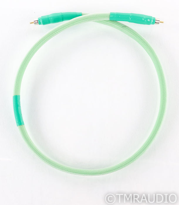 Creative Cable Concepts Green Hornet RCA Digital Coaxial Cable; Single 1m