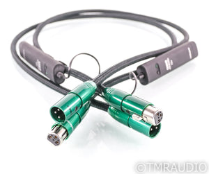 AudioQuest Columbia XLR Cables; 1m Pair Balanced Interconnects; 72v DBS