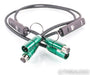 AudioQuest Columbia XLR Cables; 1m Pair Balanced Interconnects; 72v DBS
