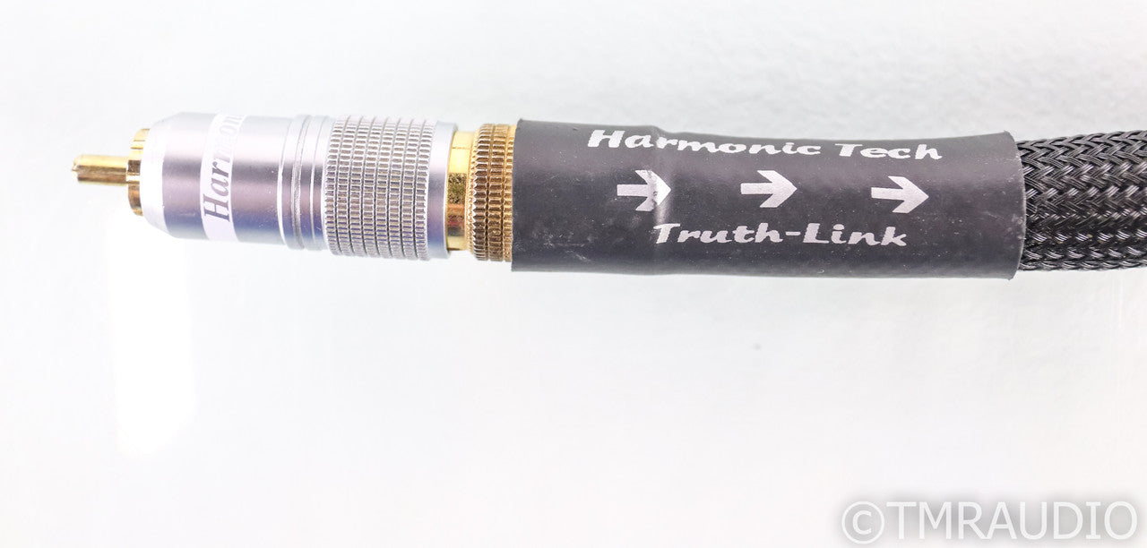 Harmonic Technology Truth-Link RCA Cables; 1m Pair Interconnects