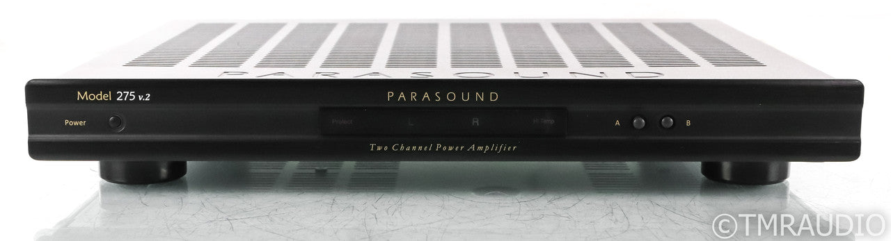 Parasound NewClassic 275 v.2 Stereo Power Amplifier; 275V2; Black