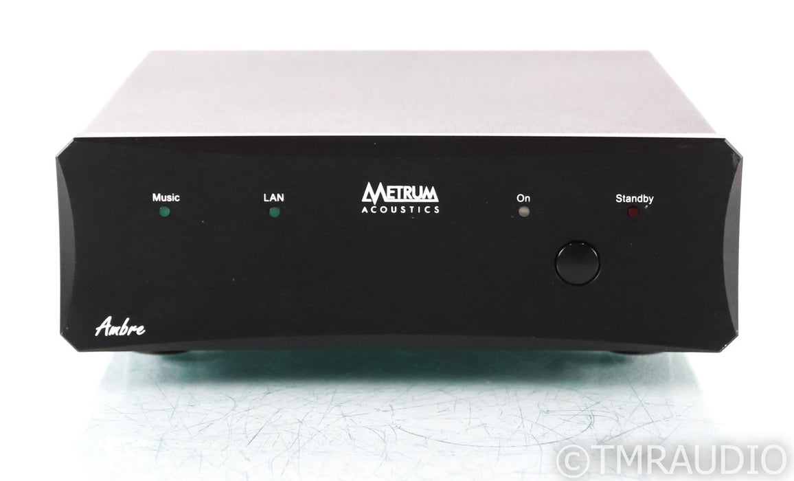 Metrum Acoustics Ambre Network Streamer; Black