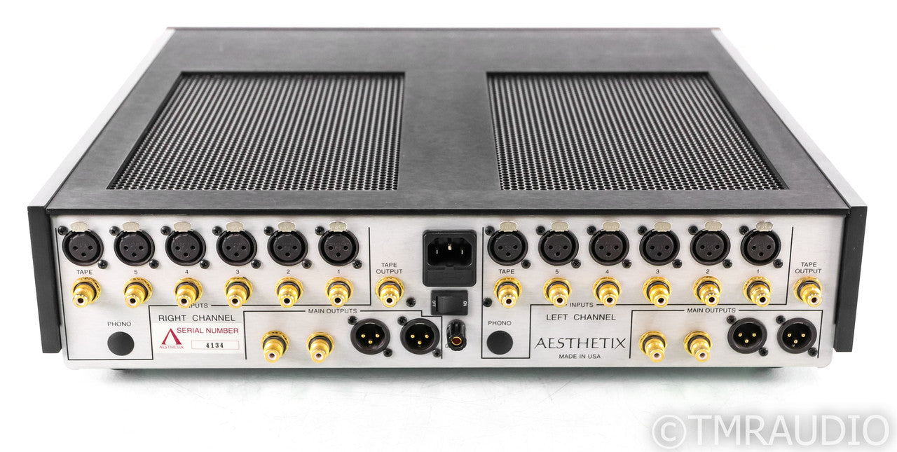 Aesthetix Calypso Line Stage Stereo Tube Preamplifier; Standard Edition; Remote