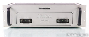 Audio Research D-120 Vintage Stereo Power Amplifier; D120; Silver; 19" Faceplate