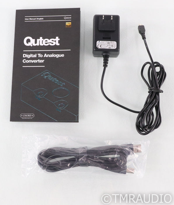 Chord Electronics Qutest DAC; D/A Converter; USB; D/A Converter; USB