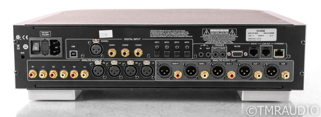 Classe CP-800 Preamplifier  / DAC; CP800; Remote; D/A Converter; CP800; Remote; D/A Converter