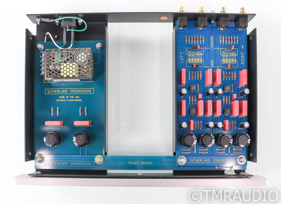 Sutherland Insight MM / MC Phono Preamplifier; Silver; Silver