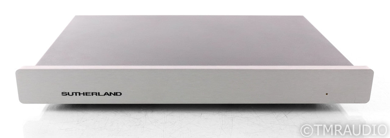 Sutherland Insight MM / MC Phono Preamplifier; Silver; Silver