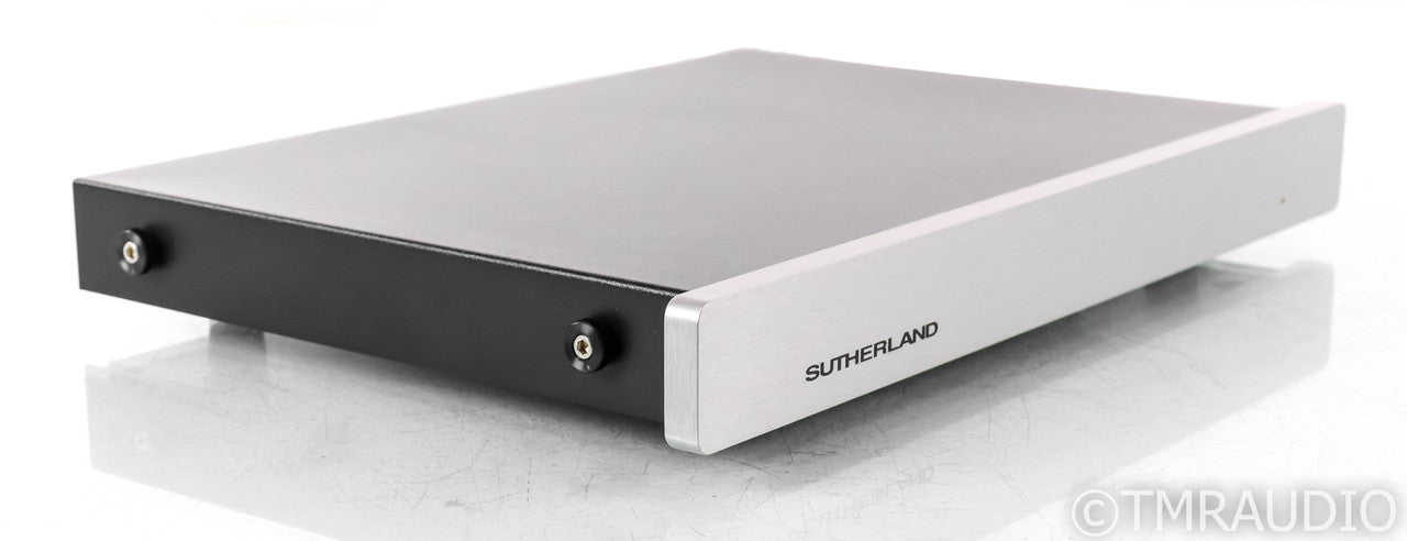 Sutherland Insight MM / MC Phono Preamplifier; Silver; Silver