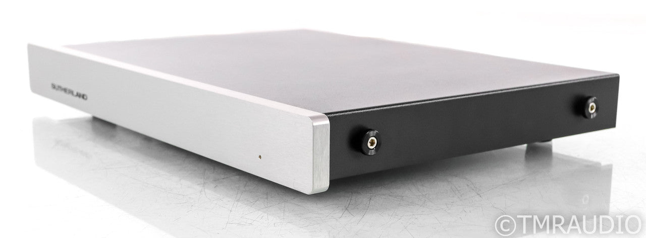 Sutherland Insight MM / MC Phono Preamplifier; Silver; Silver