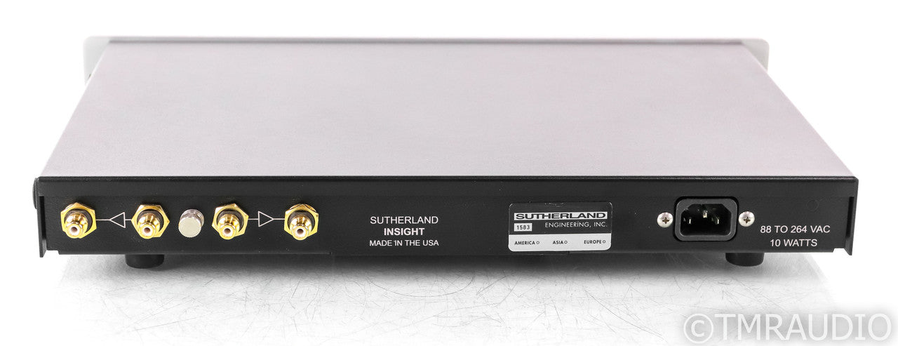 Sutherland Insight MM / MC Phono Preamplifier; Silver; Silver