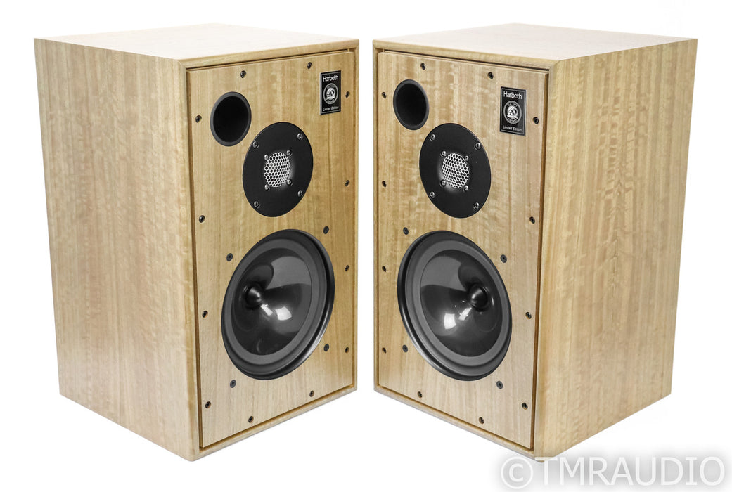 Harbeth 30.2 40th Anniversary Bookshelf Speakers; Silver Eucalyptus Pair