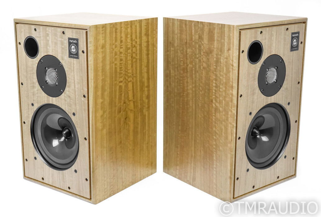 Harbeth 30.2 40th Anniversary Bookshelf Speakers; Silver Eucalyptus Pair