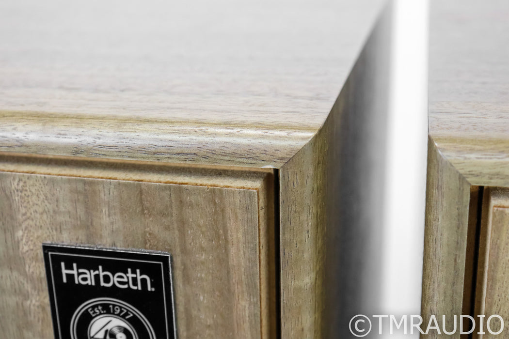 Harbeth 30.2 40th Anniversary Bookshelf Speakers; Silver Eucalyptus Pair