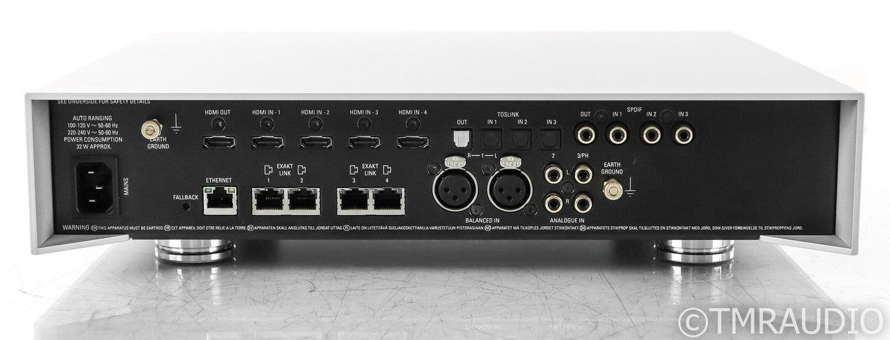 Linn Akurate Exact DSM Network Streamer / DAC; DSM/1; Remote; Silver