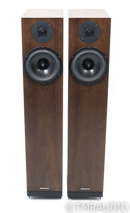 Spendor A7 Floorstanding Speakers; Dark Walnut Pair