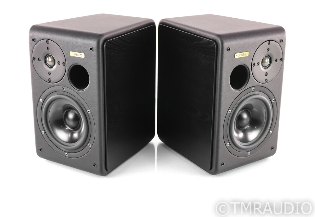 Opera Classica Prima Bookshelf Speakers; Mahogany Pair