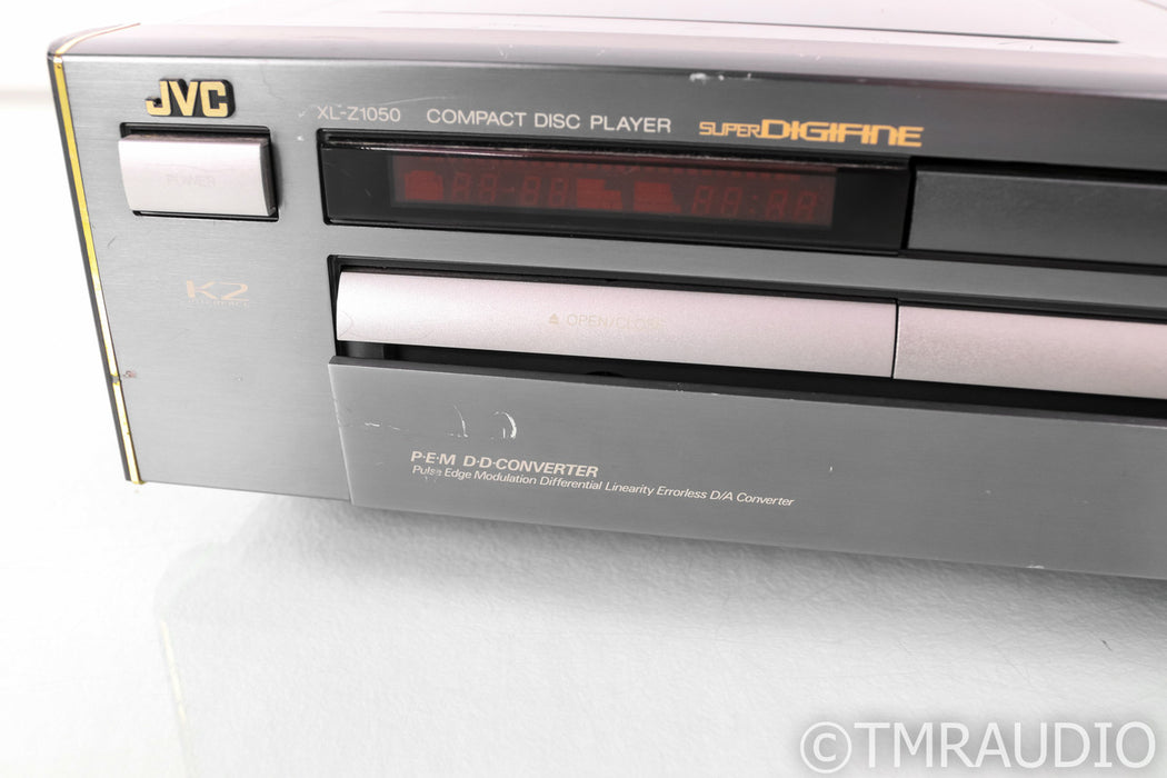 JVC XL-Z1050 CD Player; XLZ 1050; Remote; AS-IS (Wont Open); XLZ 1050; Remote; AS-IS (Wont Open)