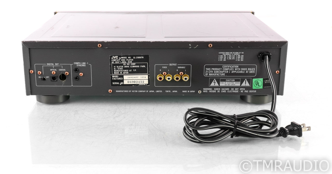 JVC XL-Z1050 CD Player; XLZ 1050; Remote; AS-IS (Wont Open); XLZ 1050; Remote; AS-IS (Wont Open)