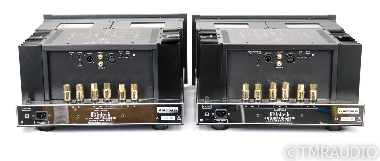 McIntosh MC611 Mono Power Amplifier; Pair; MC-611