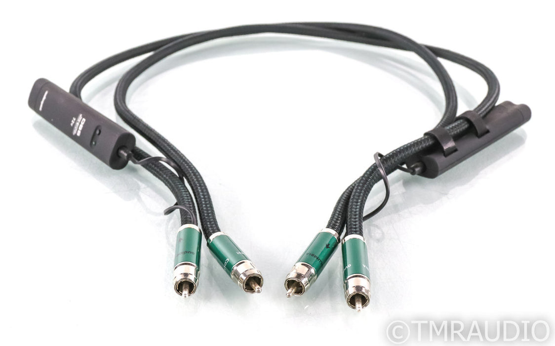 AudioQuest Columbia RCA Cables; 1m Pair Interconnects; 72v DBS