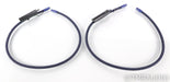 AudioQuest Water RCA Cables; 1m Pair Interconnects; 72v DBS
