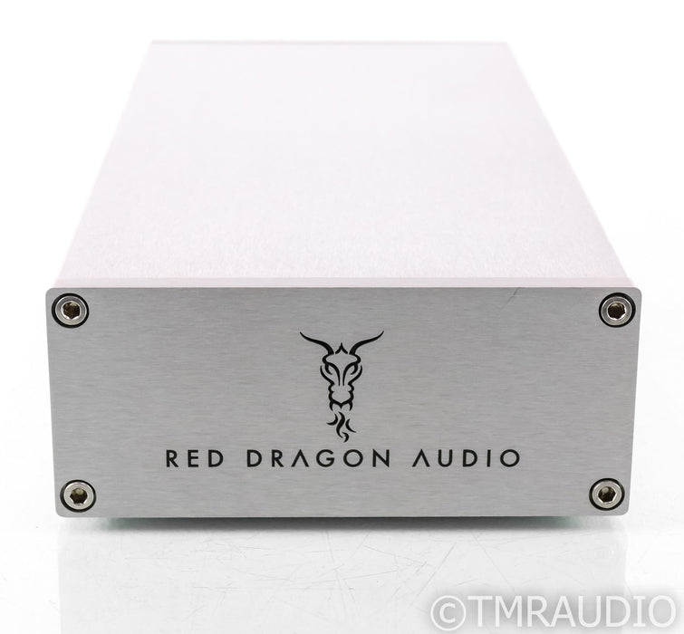 Red Dragon Audio S500 Stereo Power Amplifier; S-500; Silver