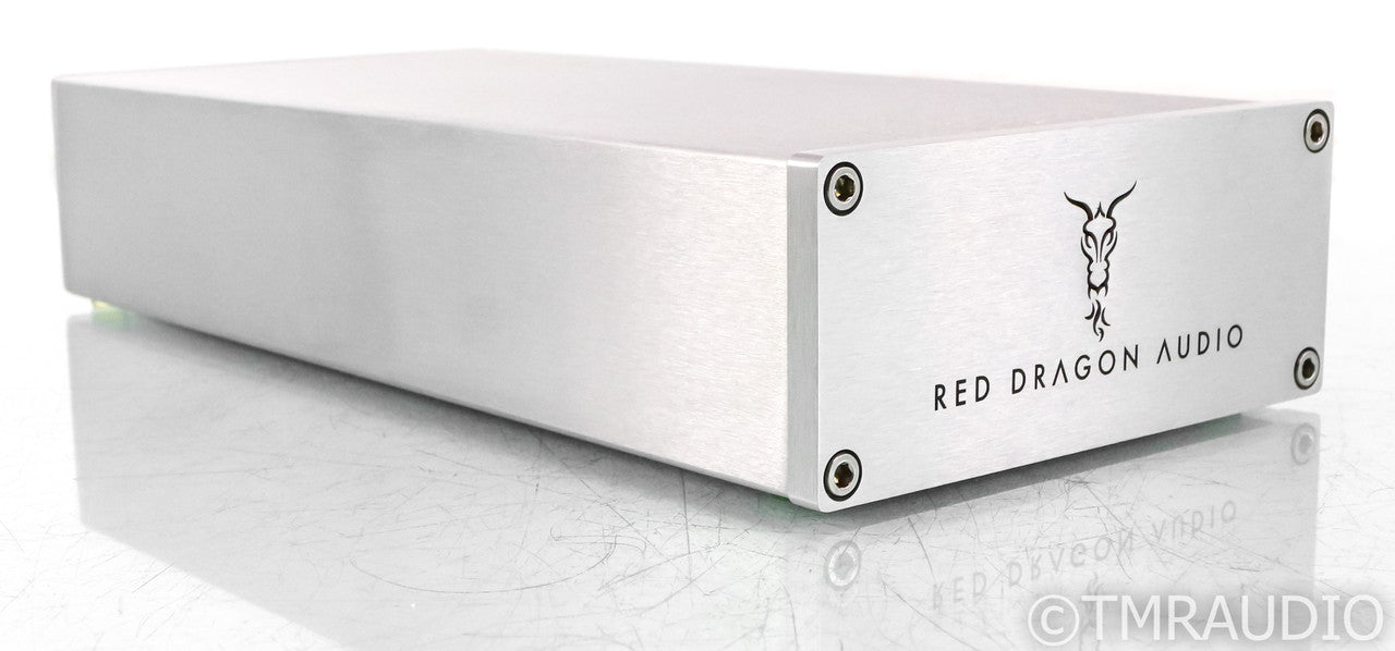 Red Dragon Audio S500 Stereo Power Amplifier; S-500; Silver