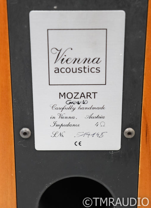 Vienna Acoustics Mozart Grand Floorstanding Speakers; Cherry Pair