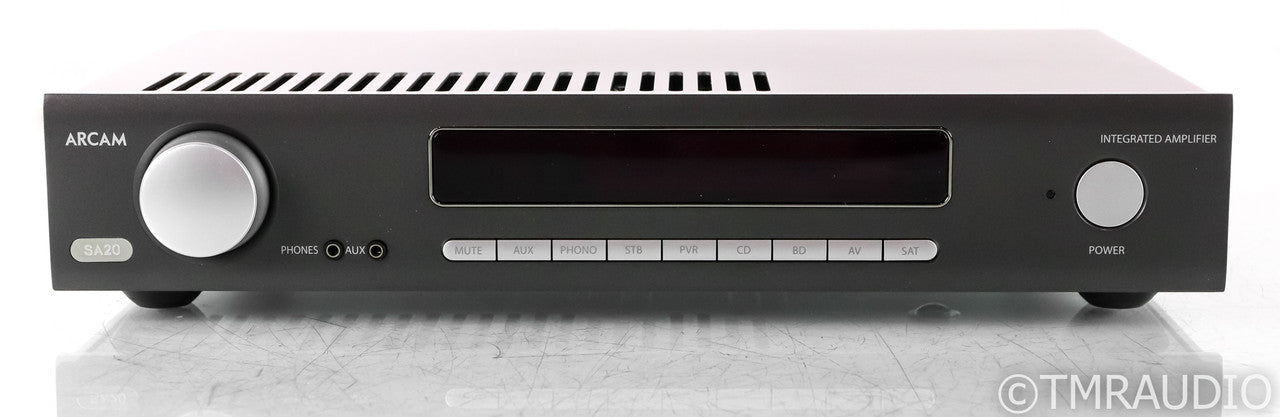 Arcam SA20 Stereo Integrated Amplifier; SA-20; MM Phono; Remote; SA-20; MM Phono; Remote