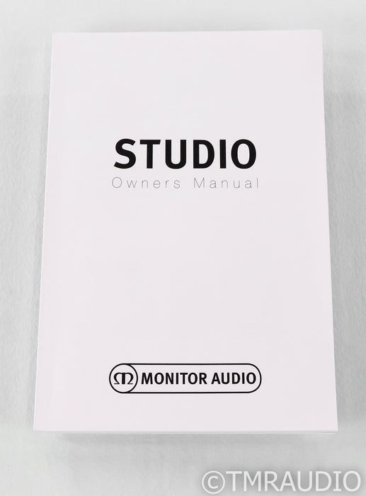 Monitor Audio Studio Bookshelf Speakers; Gray Pair; Gray Pair