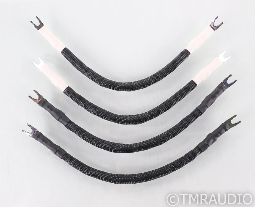 Silnote Audio Anniversary II Master Reference Speaker Cable; 13" Jumper Set; 13" Jumper Set