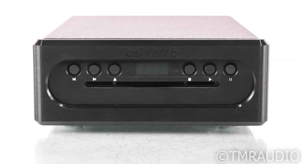 Bel Canto e.One CD3T CD Transport; Black; Remote; Black; Remote