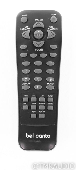 Bel Canto e.One CD3t CD Transport; Black; Remote