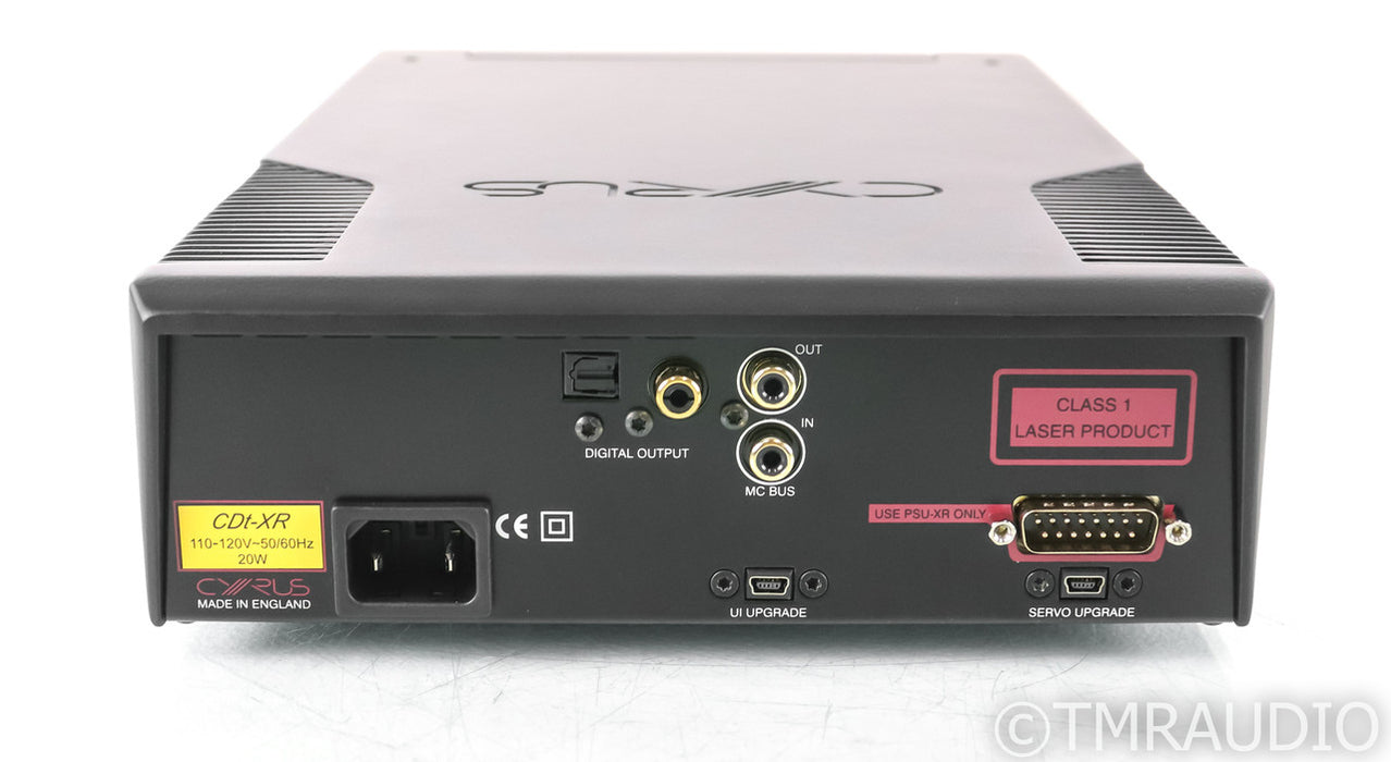 Cyrus CDt-XR CD Transport; CDtXR; Black; Remote (Open Box); CDtXR; Black; Remote (Open Box)